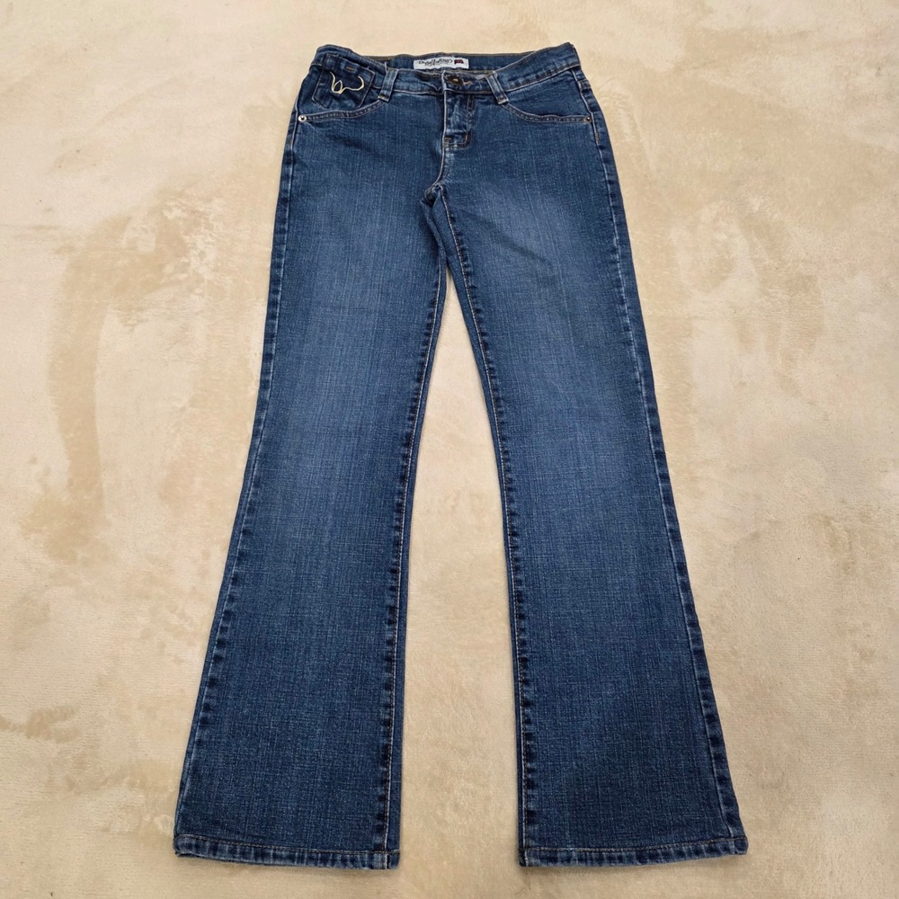 Diesel Industry Y2K Women Bootcut Jeans Size 27 Medium Wash 27x28.5